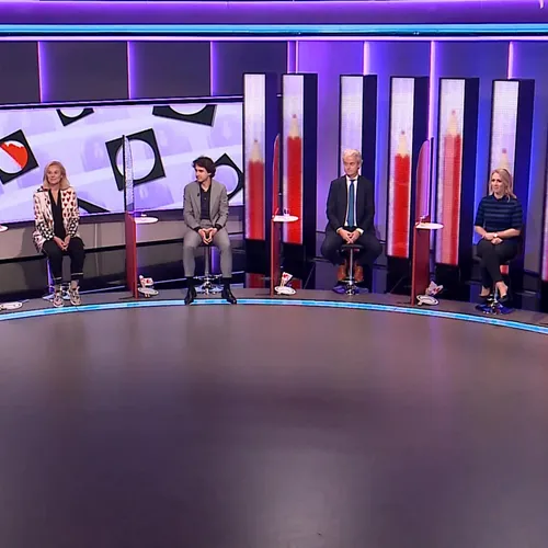 Het 'enige echt leerzame debat' met de lijsttrekkers is dat van het Jeugdjournaal