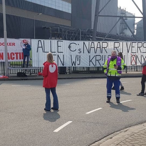 Klimaatbeweging steunt kolenwerkers