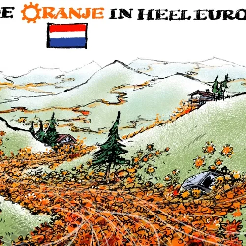 Afbeelding van Code oranje in heel Europa