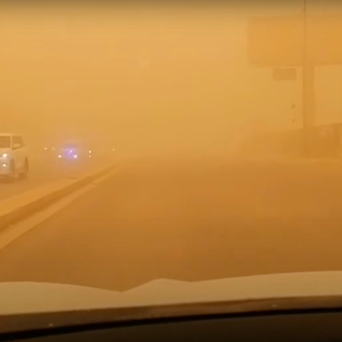 Klimaatverandering veroorzaakt gigantische, ziekmakende zandstormen in Irak