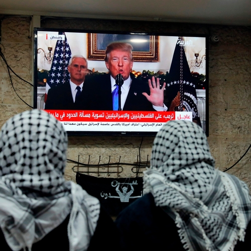 Afbeelding van Trump verklaart Jeruzalem officieel tot hoofdstad van Israël