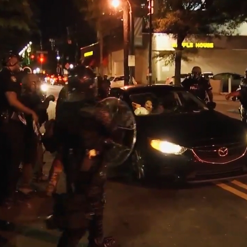 Politie Atlanta gebruikt excessief geweld tegen zwarte studenten