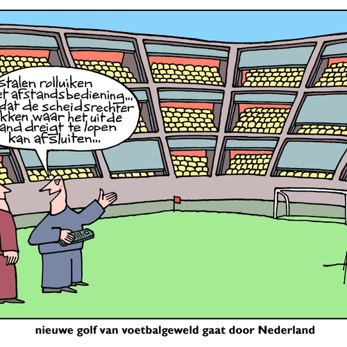 Nieuwe golf van voetbalgeweld gaat door Nederland