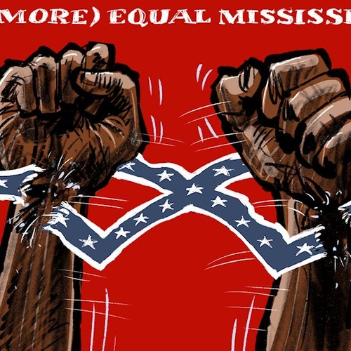 Een nieuwe vlag voor Mississippi