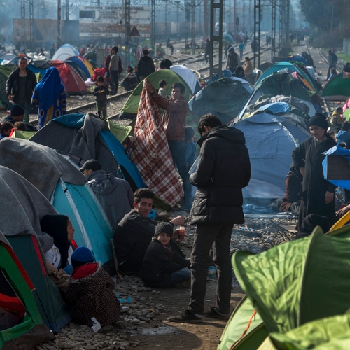 Recordaantal vluchtelingenkinderen in Griekse kampen