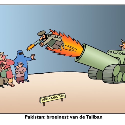 Afbeelding van Buitenlandse steun voor de Taliban