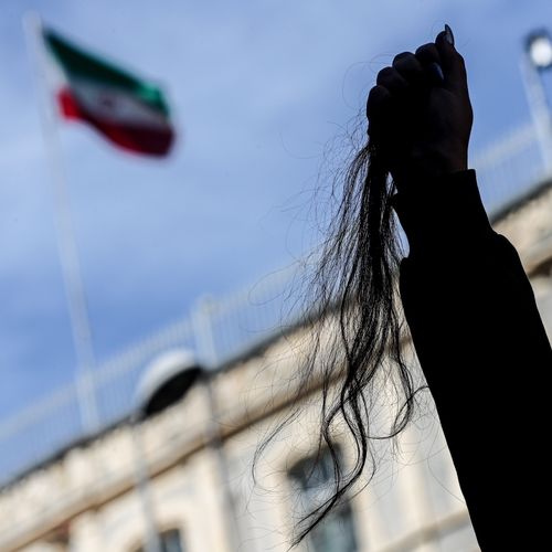 Afbeelding van Wij horen de Iraanse vrouw in haar strijd tegen tirannie te steunen
