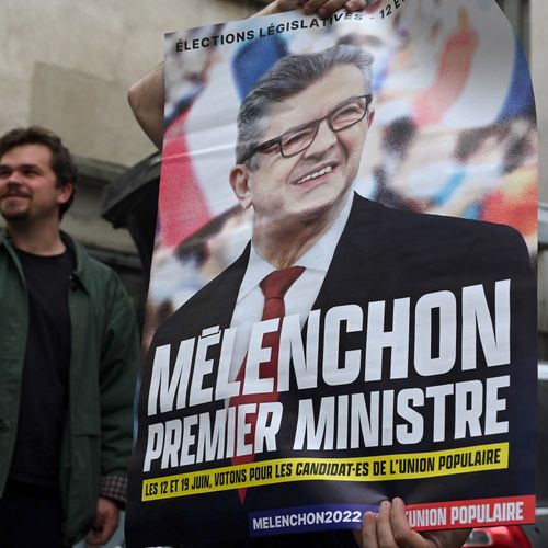 Afbeelding van Linkse partijen in Frankrijk vormen historisch front om Macron in juni te verslaan