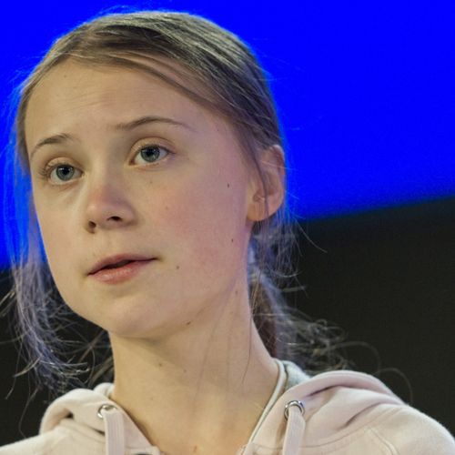 Afbeelding van Greta Thunberg leest elite de les: tijd om in actie te komen