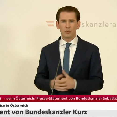 Afbeelding van Groenen dwingen Oostenrijkse kanselier Kurz af te treden wegens corruptieschandaal