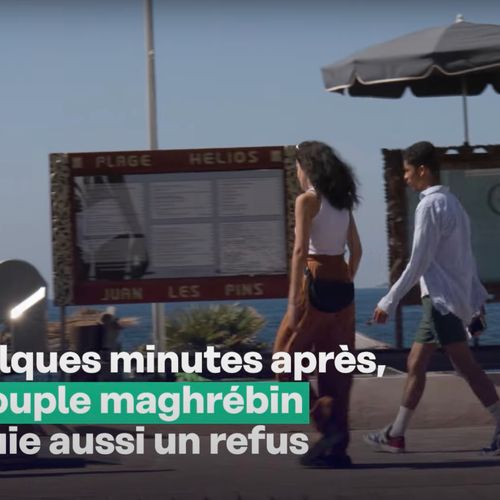 Afbeelding van Racisme aan de Franse Rivièra, toegang tot strandtenten alleen voor witte bezoekers