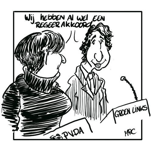 Afbeelding van PvdA en GroenLinks zijn Rutte IV te snel af