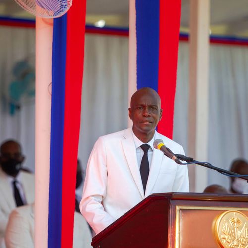 Afbeelding van President Haïti vermoord