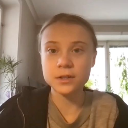 Afbeelding van Greta Thunberg boycot klimaattop vanwege oneerlijk vaccinatiebeleid