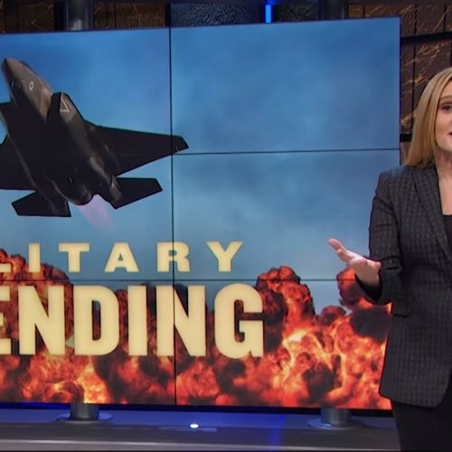 Afbeelding van Samantha Bee maakt gehakt van onze nieuwe F-35 gevechtsvliegtuigen (aka de JSF)