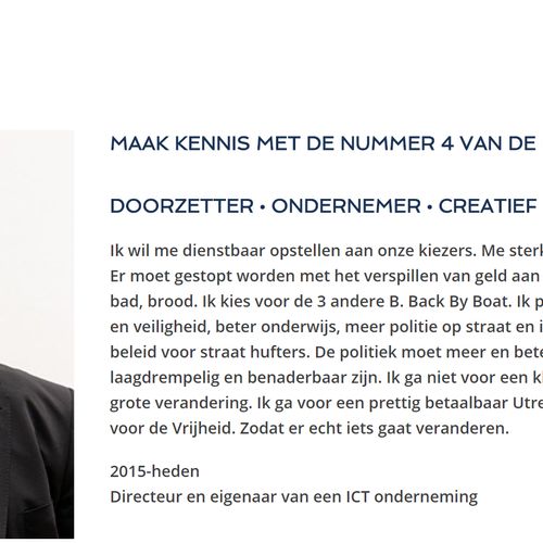 Afbeelding van Utrechtse PVV'er dreigt nog voor de verkiezingen met zetelroof