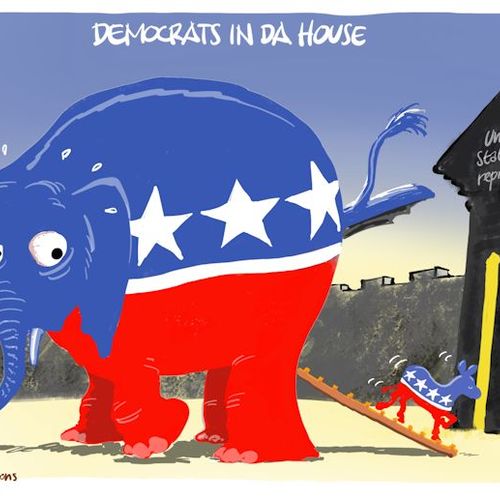 Afbeelding van Democrats in da House!