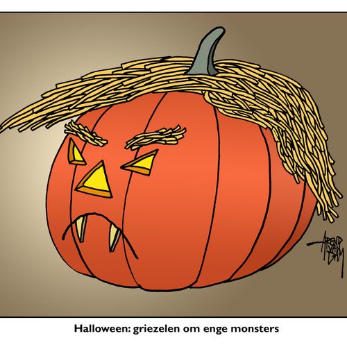 Afbeelding van Halloween: griezelen om enge monsters