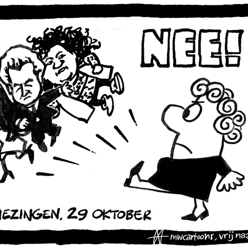 Stem ze weg!