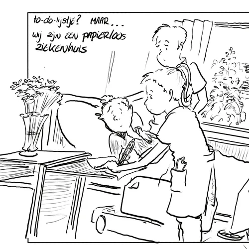 Papierloos lukt niet